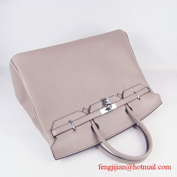 Hermes Birkin 40cm Togo Bag Grey 6099